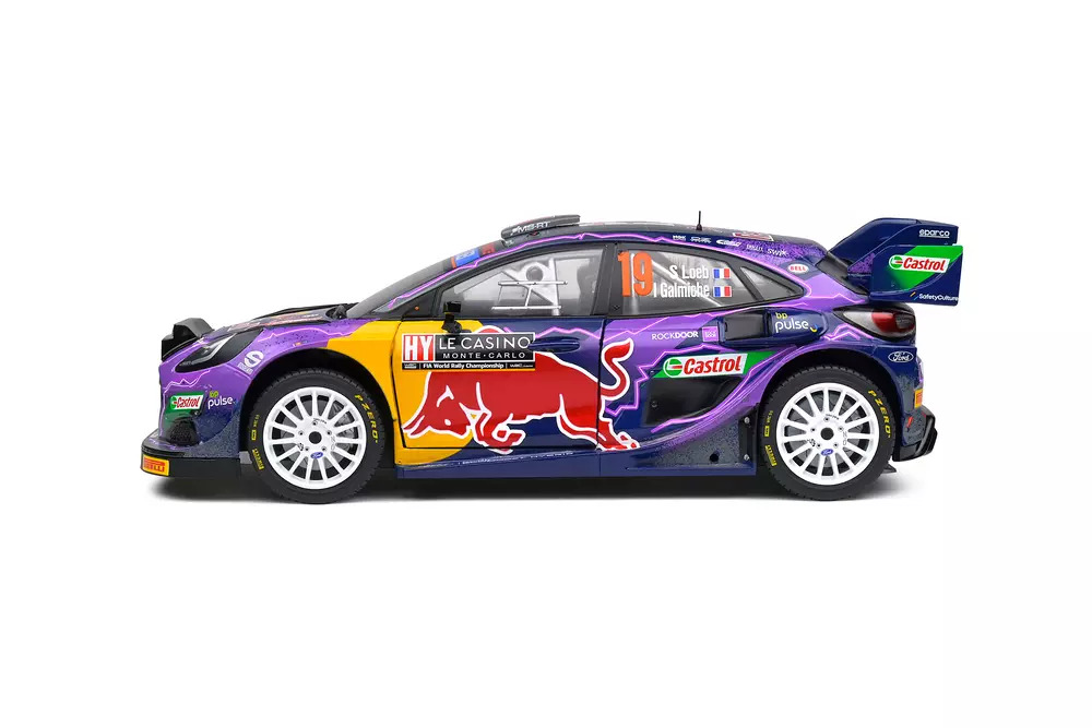 1:18 FORD PUMA RALLY1 HYBRID RALLYE MONTECARLO #19 S.LOEB / I.GALMICHE – 2022