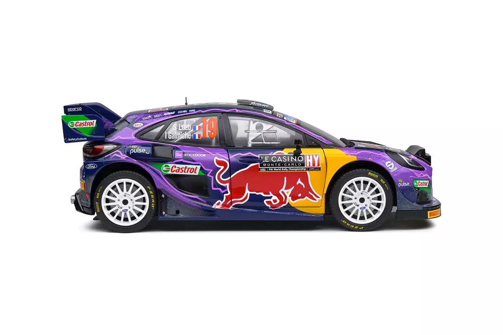 1:18 FORD PUMA RALLY1 HYBRID RALLYE MONTECARLO #19 S.LOEB / I.GALMICHE – 2022