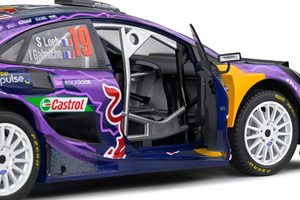 1:18 FORD PUMA RALLY1 HYBRID RALLYE MONTECARLO #19 S.LOEB / I.GALMICHE – 2022