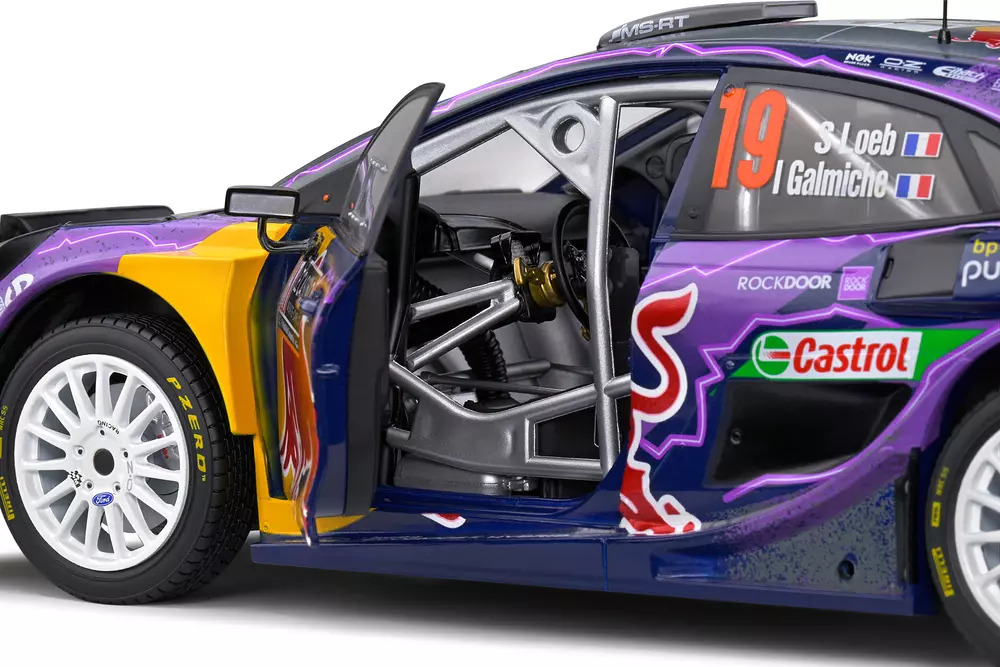 1:18 FORD PUMA RALLY1 HYBRID RALLYE MONTECARLO #19 S.LOEB / I.GALMICHE – 2022