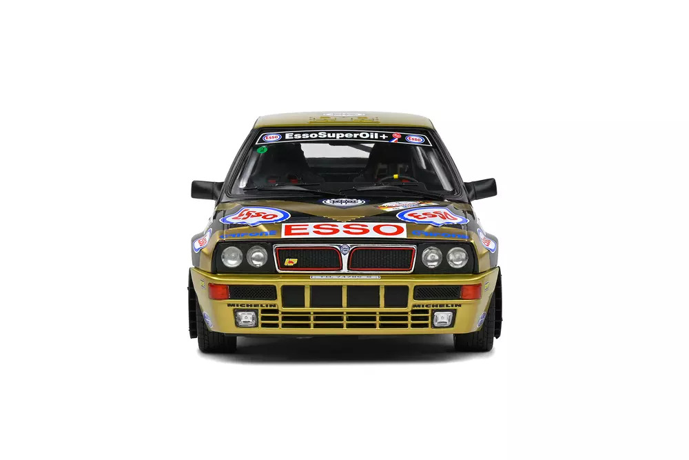 1:18 LANCIA DELTA HF INTEGRALE BLACK #2 Y. LOUBET / J. M. ANDRIE ADAC RALLY DEUTSCHLAND - 1989
