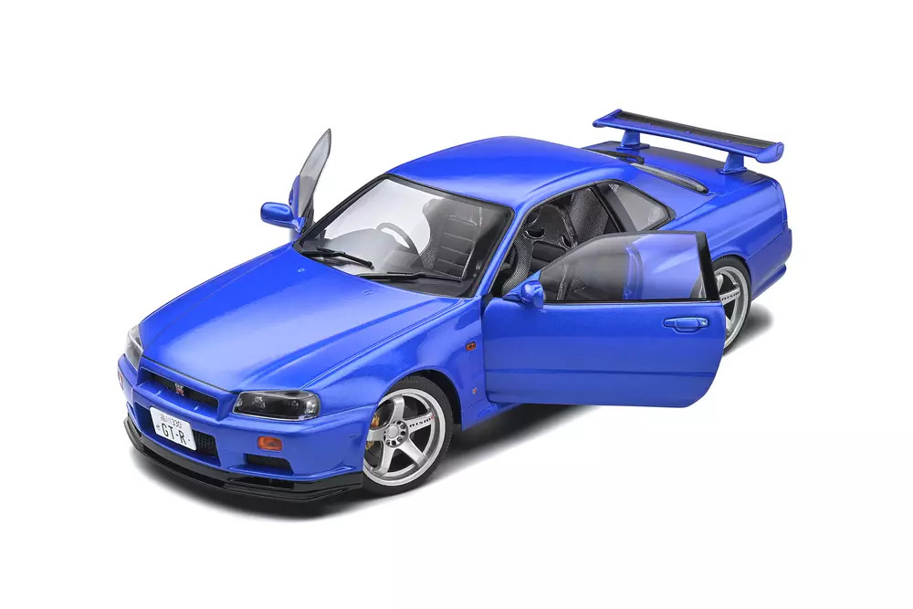 1:18 NISSAN SKYLINE GT-R (R34) CON LLANTAS NISMO - 1999