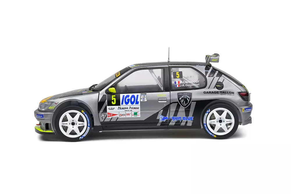 1:18 PEUGEOT 306 MAXI RALLYE DU MONT BLANC #5 F.DELECOUR / J.R.GUIGONNET - 2021