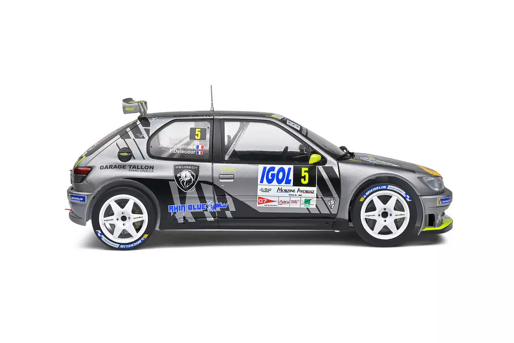 1:18 PEUGEOT 306 MAXI RALLYE DU MONT BLANC #5 F.DELECOUR / J.R.GUIGONNET - 2021