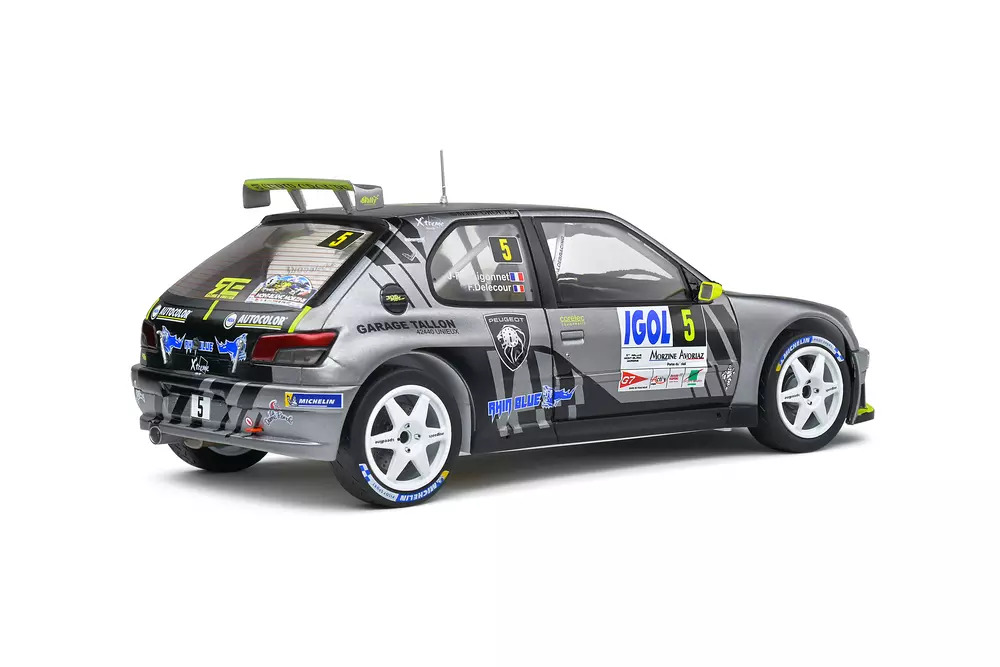 1:18 PEUGEOT 306 MAXI RALLYE DU MONT BLANC #5 F.DELECOUR / J.R.GUIGONNET - 2021