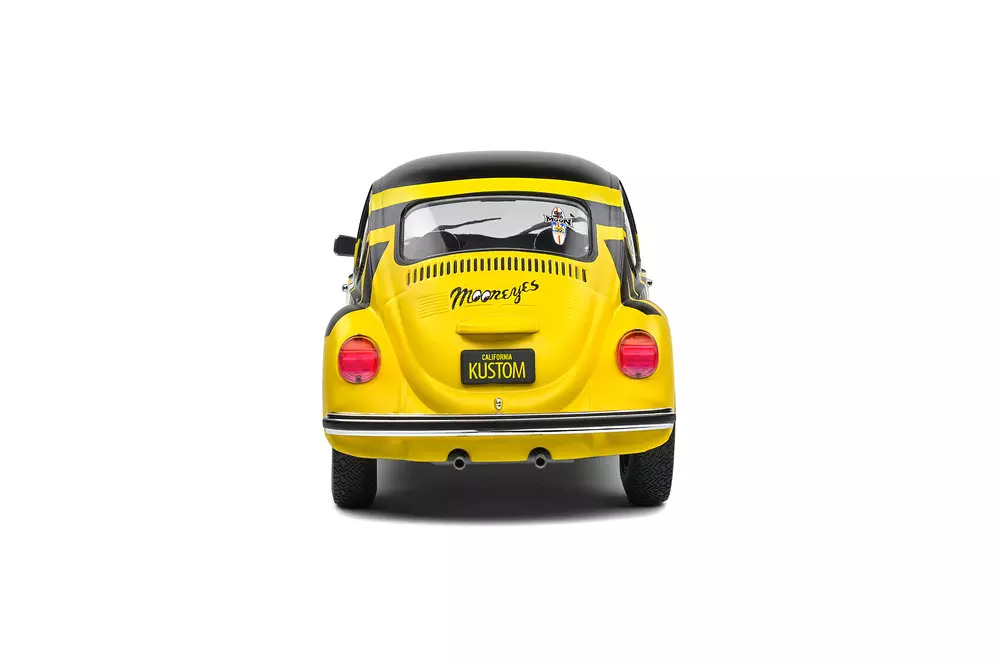 1:18 VOLKWAGEN BEETLE 1303 BLACK CUSTOM BI-COLOR - 1974