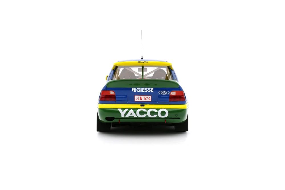 1:18 FORD ESCORT RS COSWORTH TEAM ALLIANCE YACCO #P. BERNARDINI / B. OCCELLI Nº3 WINNER RALLY MONTECARLO - 1996 EDICIÓN LIMITADA NUMERADA