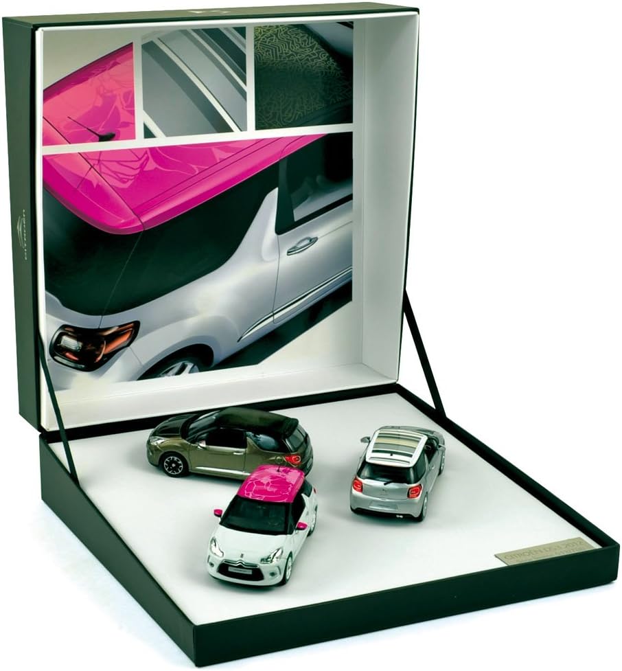 1:43 CITROEN DS3 COLLECTION 2012 - COFFRET 3 MODELES