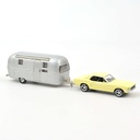 1:43 FORD MUSTANG Y CARAVANE AIRSTREAM - 1972