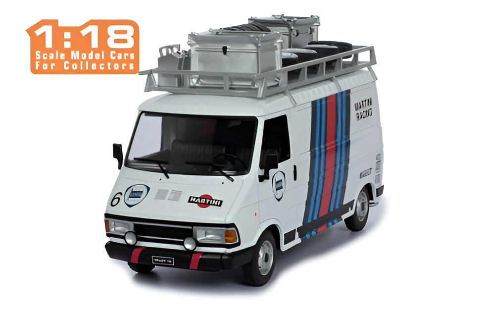 FIAT 242 MARTINI RALLY TEAM ASSISTANCE - 1986