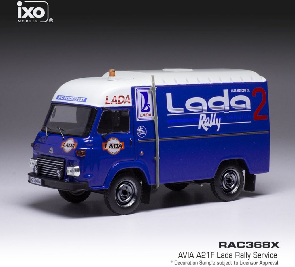 1:43 AVIA A21F LADA RALLYE ASSISTANCE SERVICE - 1989