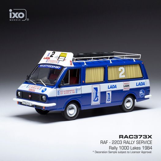 RAF 2203 SERVICE ASSISTANCE RALLYE 1000 LACS - 1984