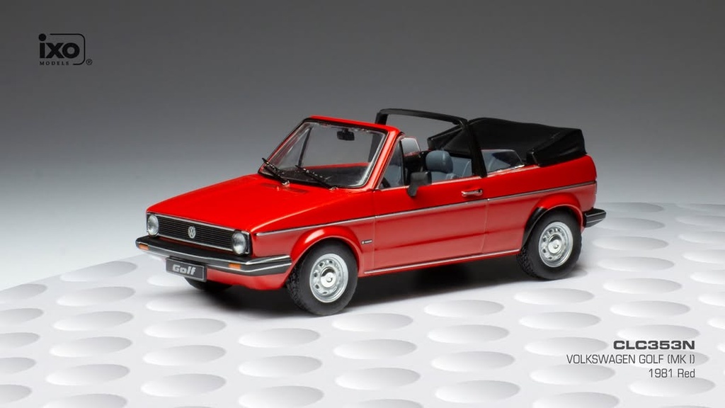 1:43 VOLKSWAGEN GOLF I CABRIOLET - 1981