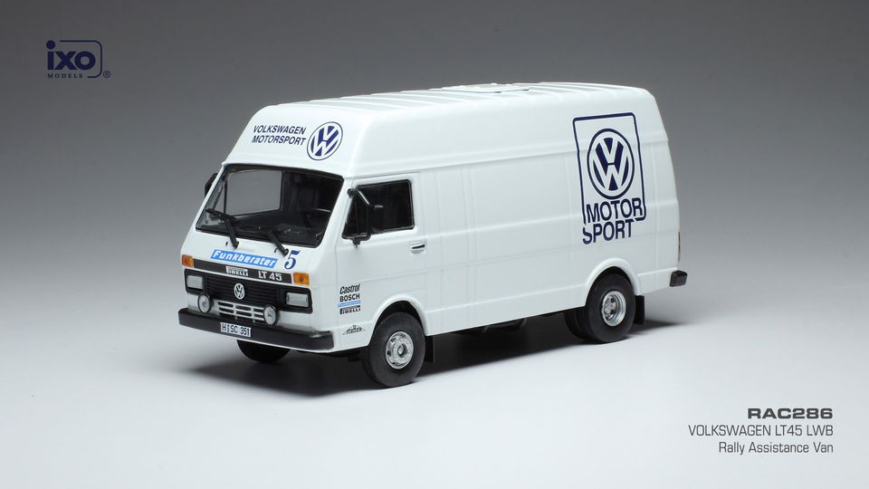 1:43 VOLKSWAGEN LT45 MOTORSPORT RALLY ASSISTANCE VAN