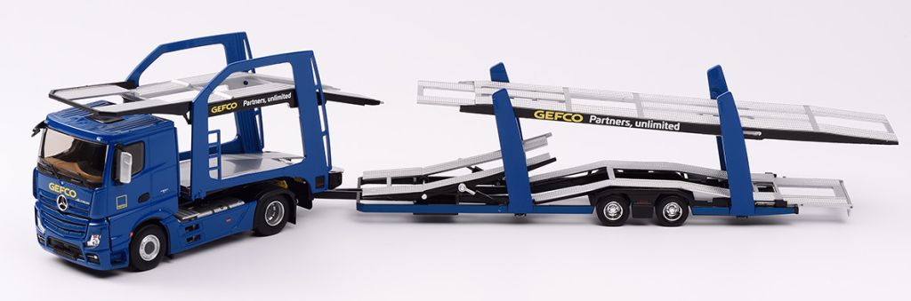 MERCEDES BENZ ACTROS 2 PORTACOCHES - GEFCO PARTNERS 2016