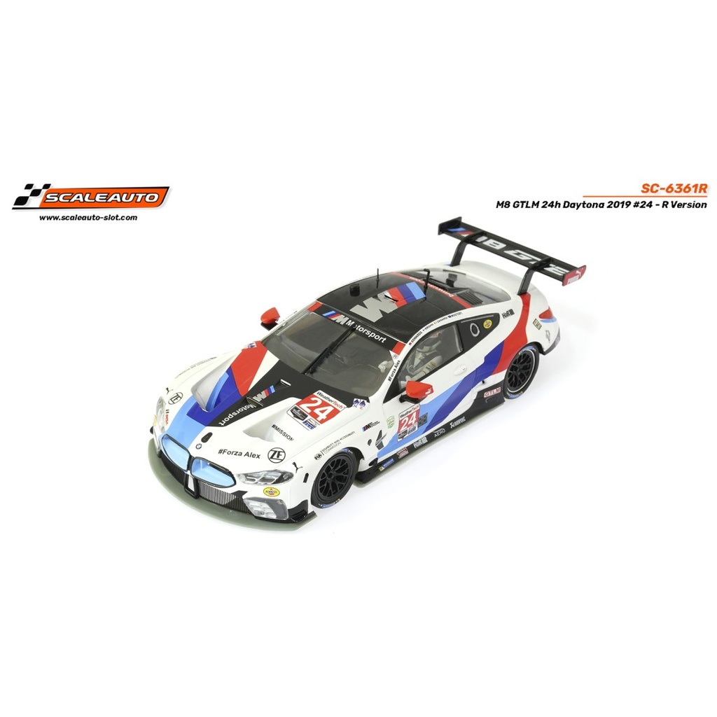 BMW M8 GTLM 24# 24H DAYTONA 2019 R VERSION - SCALEAUTO - SLOT