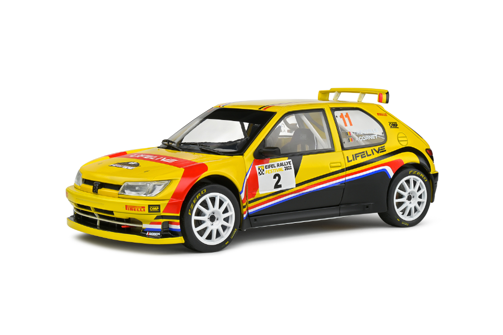 1:18 PEUGEOT 306 MAXI #2 T.NEUVILLE/A.CORNET EIFEL RALLYE FEST - 2022