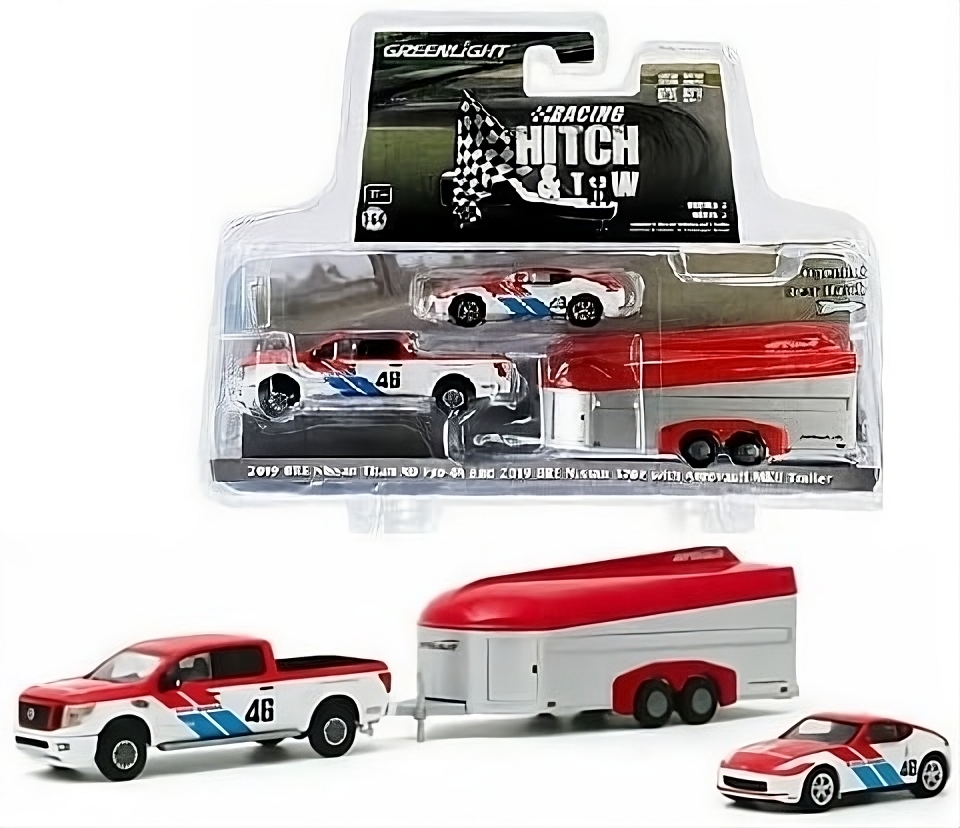 2019 BRE NISSAN TITAN XD PRO-4X AND 2019 BRE NISSAN 370Z WITH AEROVAULT MKII TRAILER