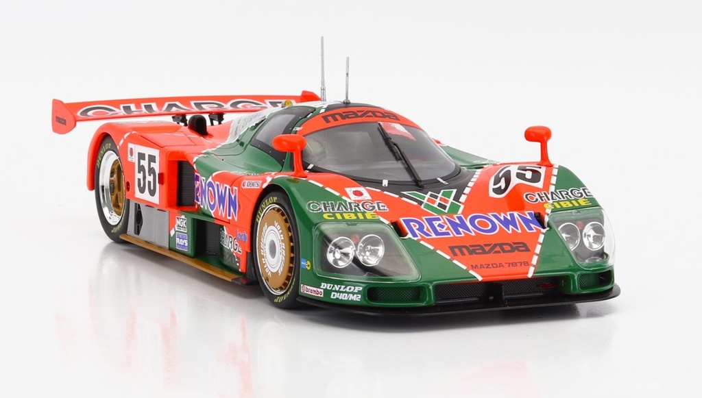 MAZDA 787B 2.6L TEAM MAZDASPEED CO. LTD. #55 - 24h LE MANS 1991 WINNER 