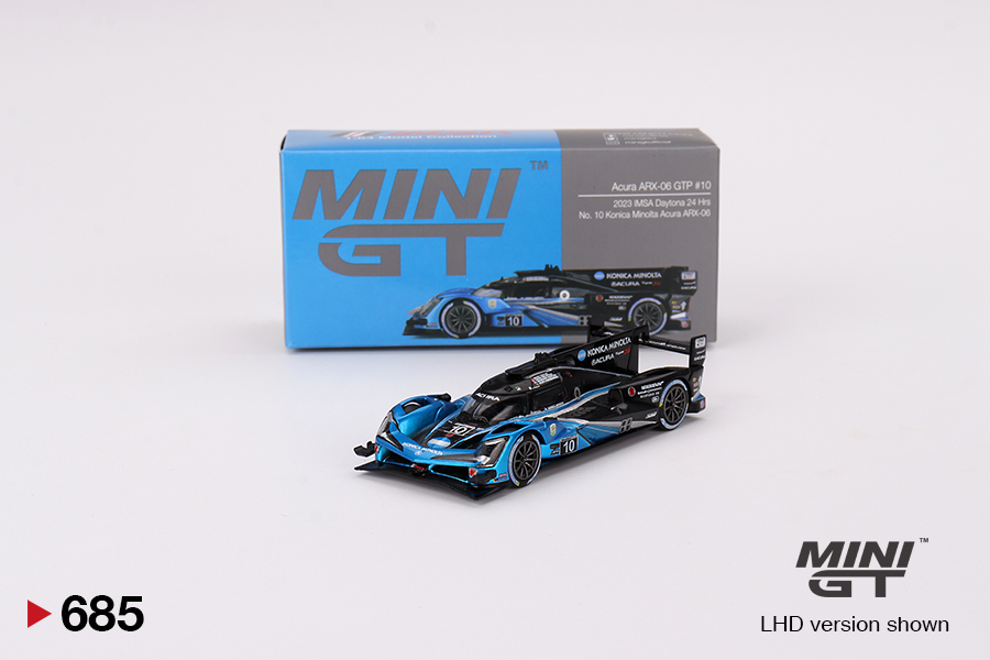 1:64 ACURA ARX-06 TEAM WTR ANDRETTI MOTORSPORT N 10 2nd IMSA 24h DAYTONA 2023