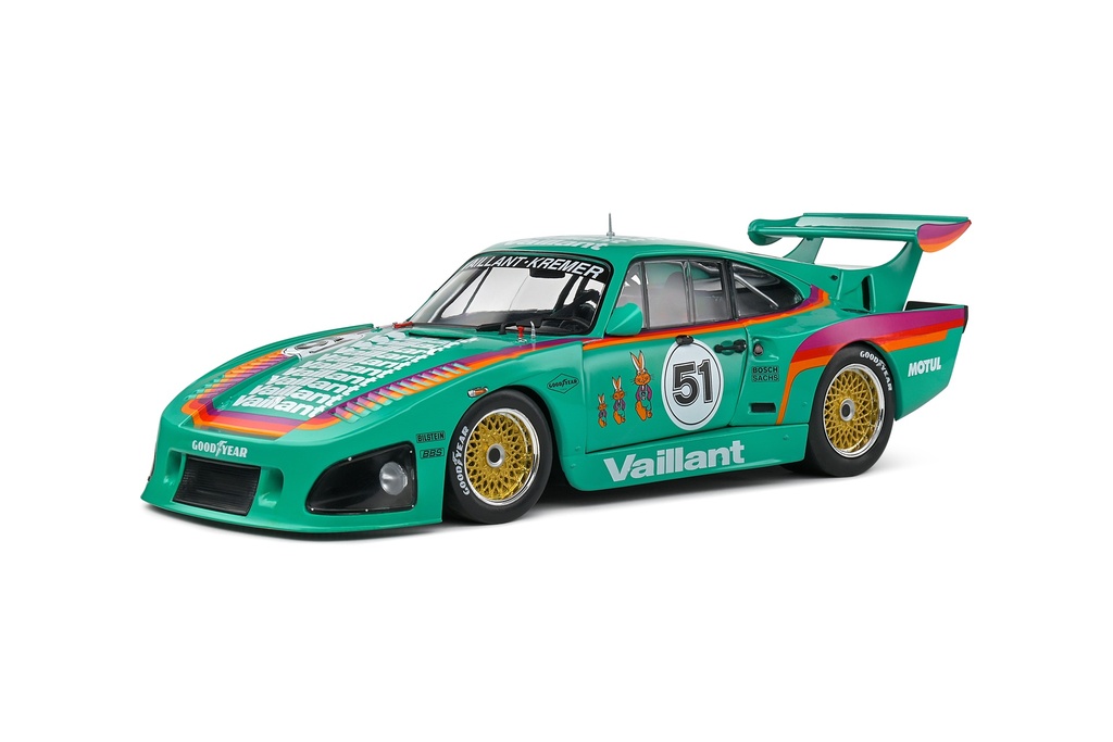 PORSCHE 935 K3 GREEN #51 VAILLANT - 1977