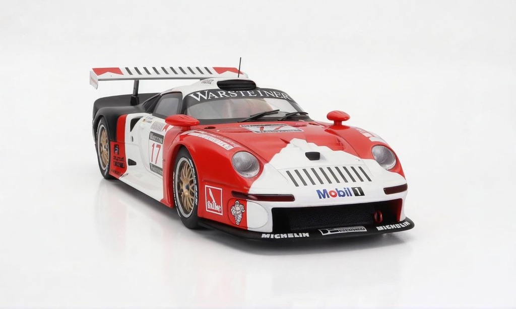 1:18 PORSCHE 911 GT1 TURBO TEAM SOCIETE JB #17 E.COLLARD / J.VON GARTZEN - FIA GT CHAMPIONSHIP NURBURGRING 1997