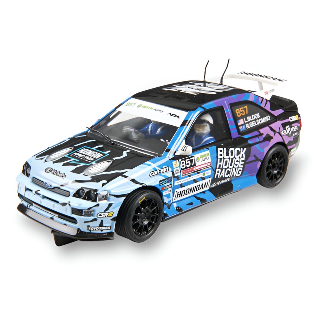 FORD ESCORT COSWORTH - LIA BLOCK - SCALEXTRIX ORIGINAL