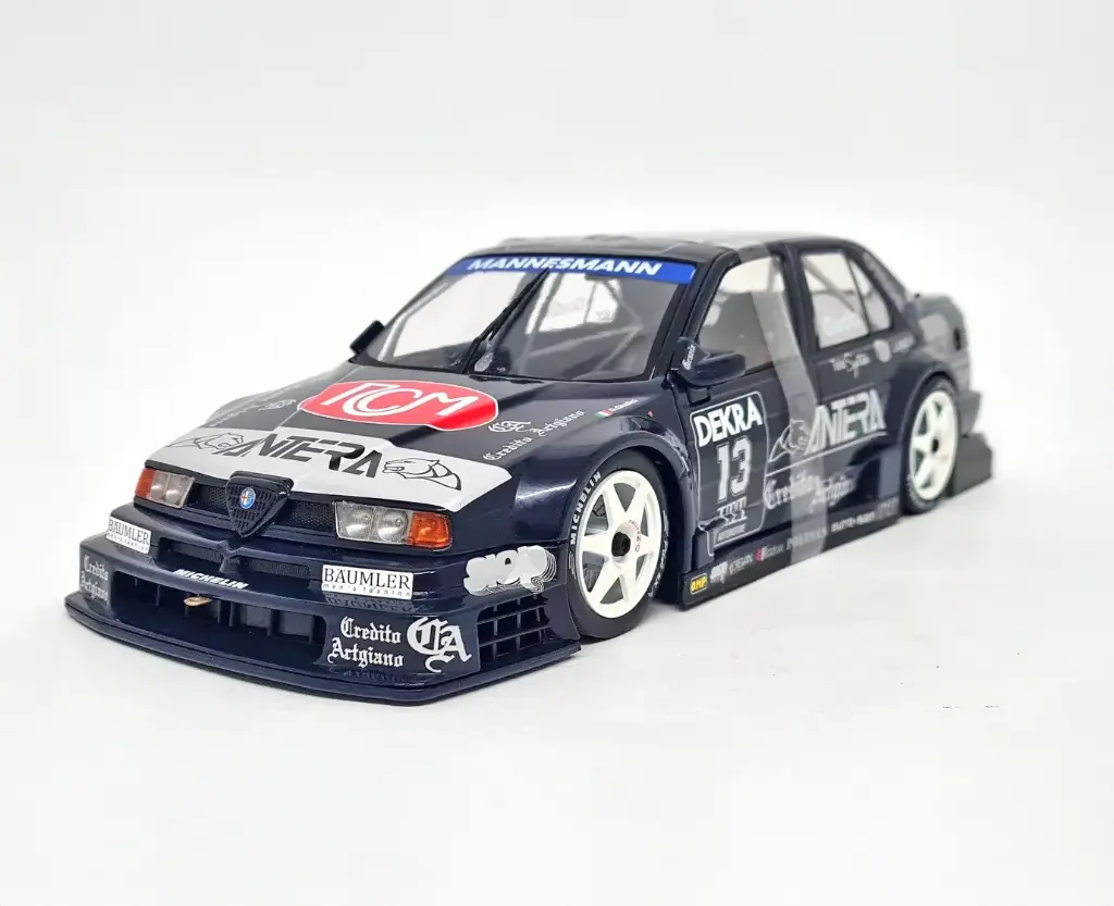 WERK83 ALFA ROMEO 155 V6 TI TEAM ALPHABEARMAN CORSE 2 N 13 DTM ITC SEASON - GIANNI GIUDICI -  1995