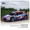 1:43 HYUNDAI I20 COUPE WRC #7 P-L. LOUBET / V. LANDAIS- RALLY SARDEGNA 2020