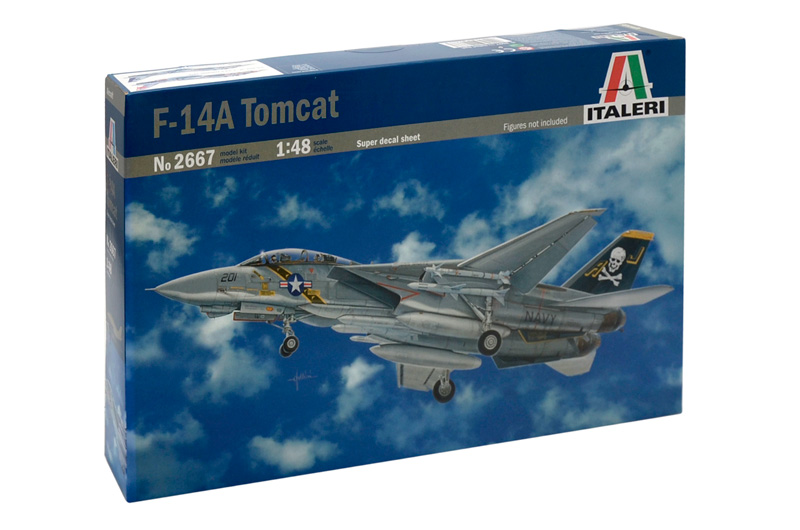 1:48 ITALERI AVIÓN F-14 A TOMCAT 