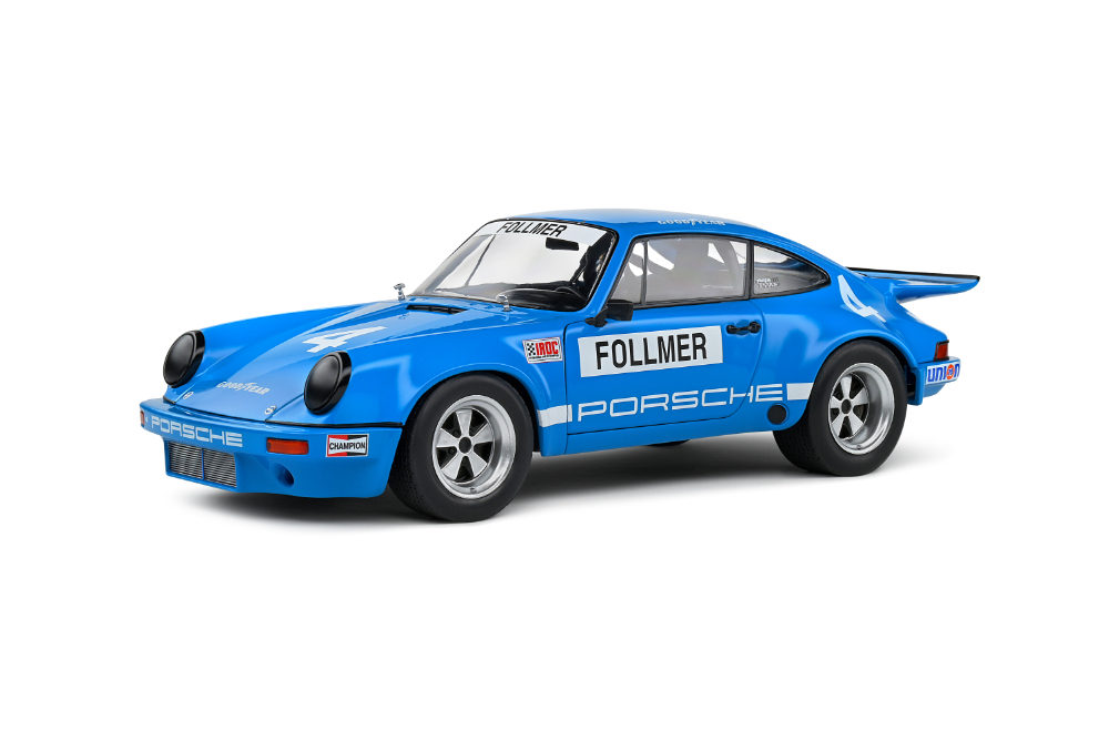 1:18 PORSCHE 911 IROC #4 FOLLMER IROC RIVERSIDE - 1974