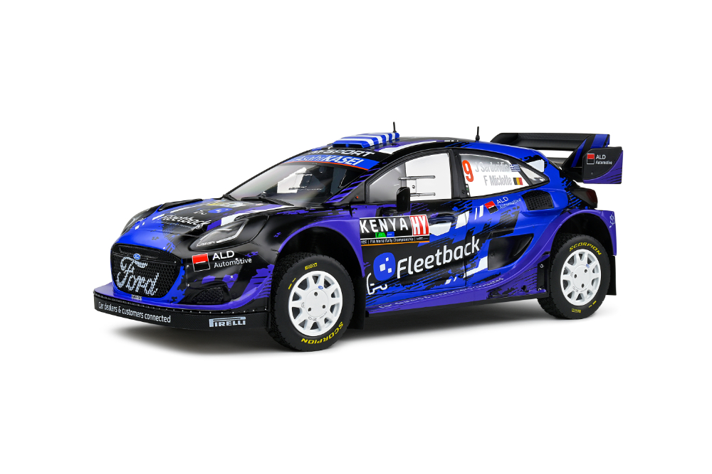 1:18 FORD PUMA RALLY1 HYBRID #9 RALLY KENYA SERDERIDIS/MICLOTTE - 2022
