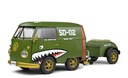 1:18 KOOL KOMBI ARMY FIGHTER - 2023 / VOLKSWAGEN T1 BUS - 1950
