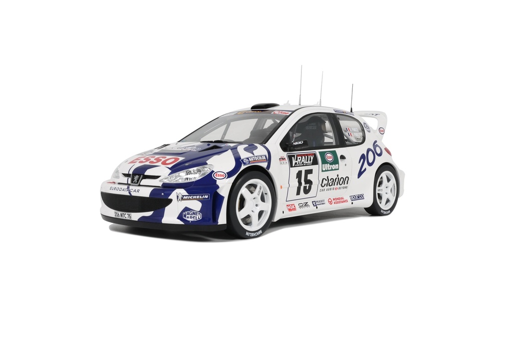 1:12 PEUGEOT 206 WRC TOUR DE CORSE -1999
