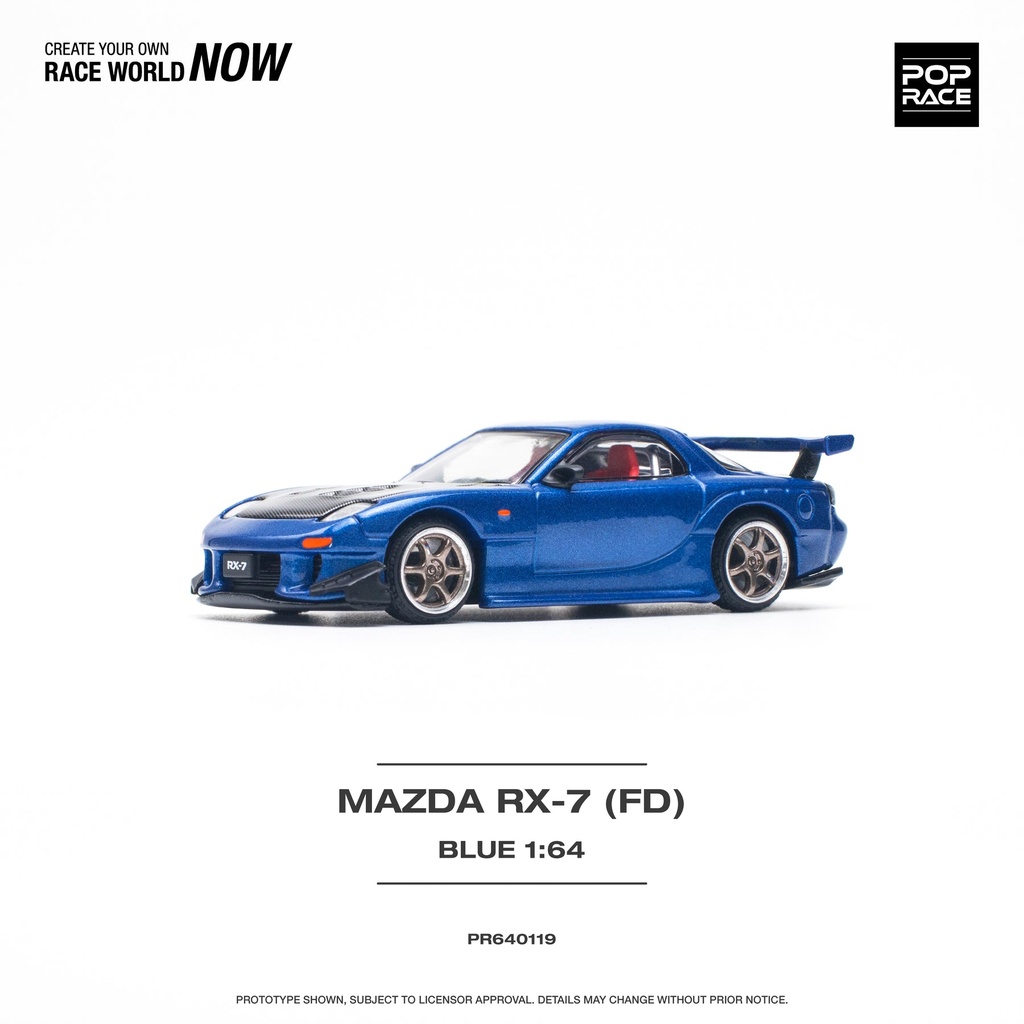 POP-RACE-LIMITED MAZDA RX-7 (FD3S) AMEMIYA WIDEBODY -  2009