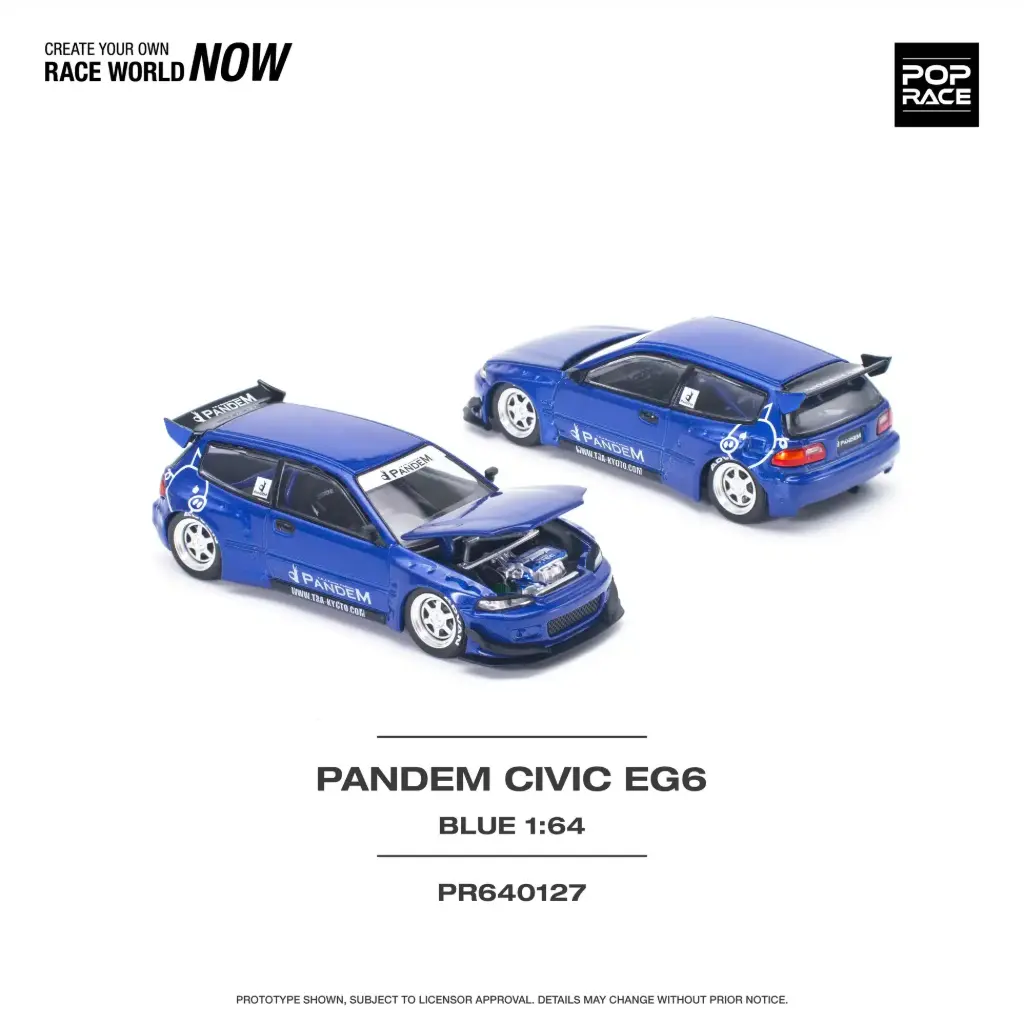 POP-RACE-LIMITED HONDA CIVIC EG6 PANDEM - 1993