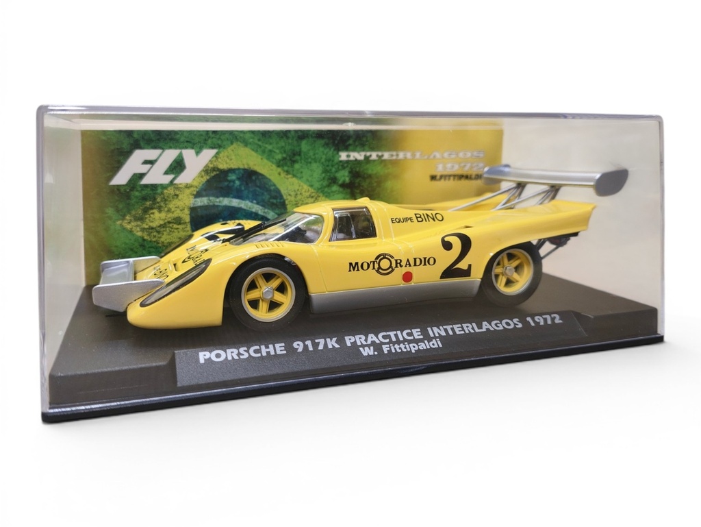 1:32 PORSCHE 917K INTERLAGOS MOTORADIO W.FITTIPALDI - 1972 SLOT