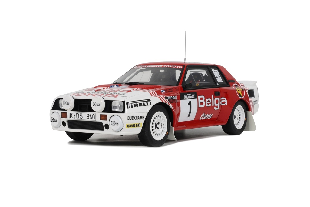 TOYOTA CELICA TWIN-CAM TURBO (TA64) #1 J. KANKKUNEN / F.GALLAGHER - HASPENGOUW RALLY 1985