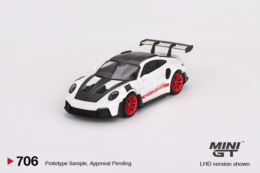 1:64 PORSCHE 911 (992) GT3 RS WEISSACH PACKAGE - 2023