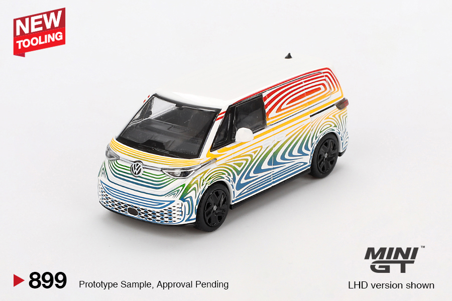 1:64 VOLKSWAGEN ID.BUZZ VAN PROTOTYPE "RAINBOW" - 2023
