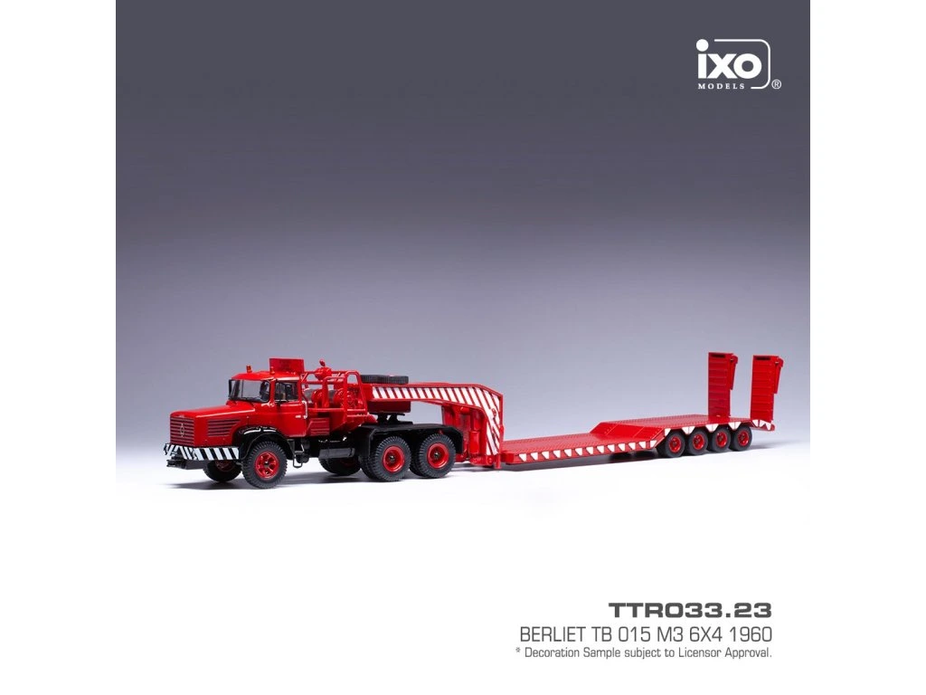 1:43 BERLIET TB 015 M3 6X4 - 1960