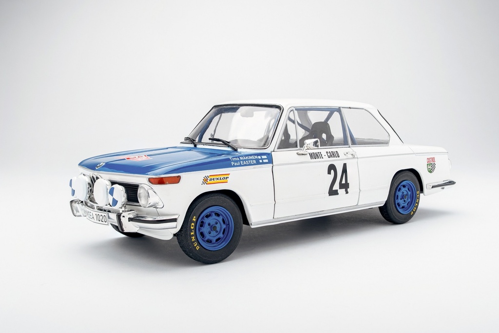 BMW 2002 TII #24 T.MAKINEN/ P.EASTER - RALLYE MONTE-CARLO 1969