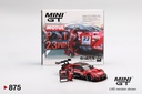 1:64 NISSAN GT-R (R35) NISMO "MOTUL AUTECH GT-R" #23 T.MATSUDA W/ FIGURE - SUPER GT SERIES SUZUKA 2021