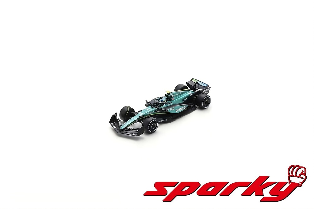 1:64 ASTON MARTIN F1 AMR24 "ARAMCO COGNIZANT" #14 FERNANDO ALONSO - SAUDI ARABIAN GP 2024 