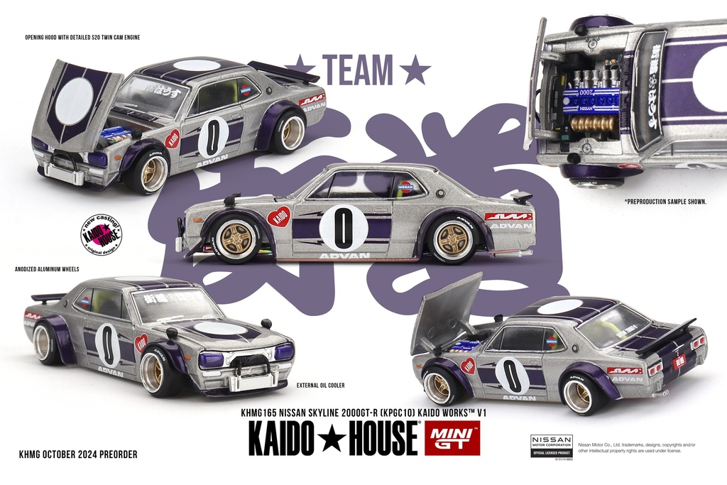 NISSAN SKYLINE 2000GT-R (KPGC10) "HAKOSUKA" - 1970 KAIDO WORKS V1 