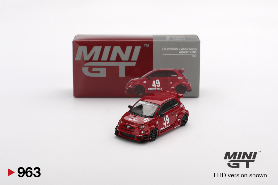 1:64 LB-WORKS X ABAS WORKS ABARTH 595 #49 - 2024