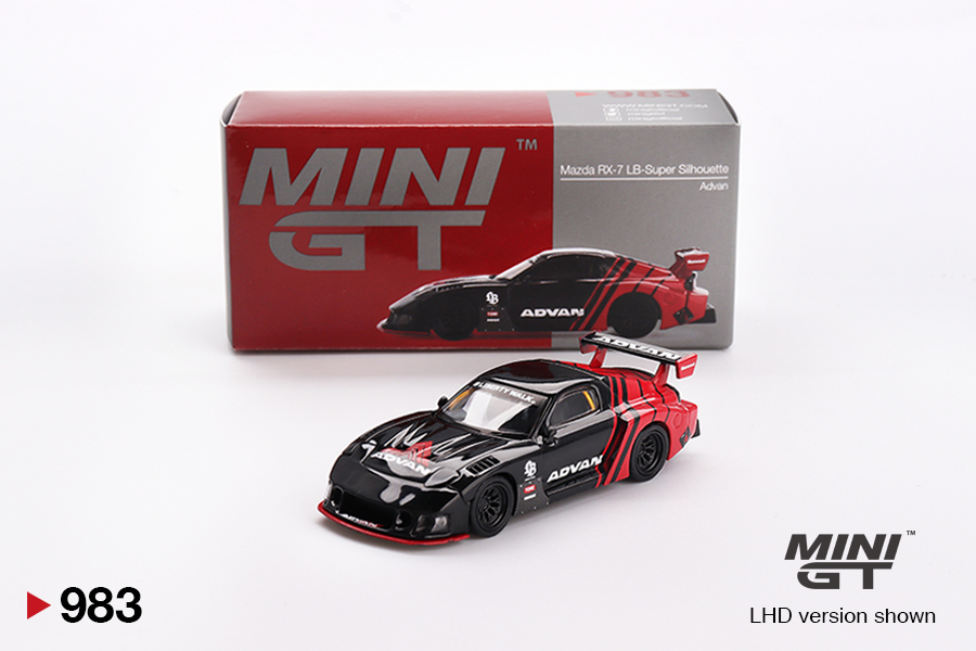 1:64 MAZDA RX-7 LB-SUPER SILHOUETTE ADVAN -  2006