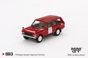 1:64 RANGE ROVER YVB 166H #01 R. CRATHORNE -  FIRST WINNER 1971 UK INTERNATIONAL HILL RALLY 