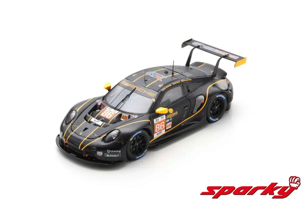 1:64 PORSCHE 911 (991) RSR-19 4.2L TEAM GR RACING #86  M. WAINWRIGHT / R. PERA / B. BARKER - 24h LE MANS 2022