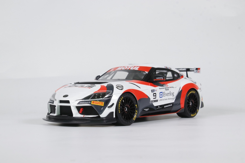 1:18 TOYOTA SUPRA GT4 E.CHELI / E.JOULIÉ - 2023 FFSA GT4 CHAMPIONSHIP EDICION LIMITADA NUMERADA